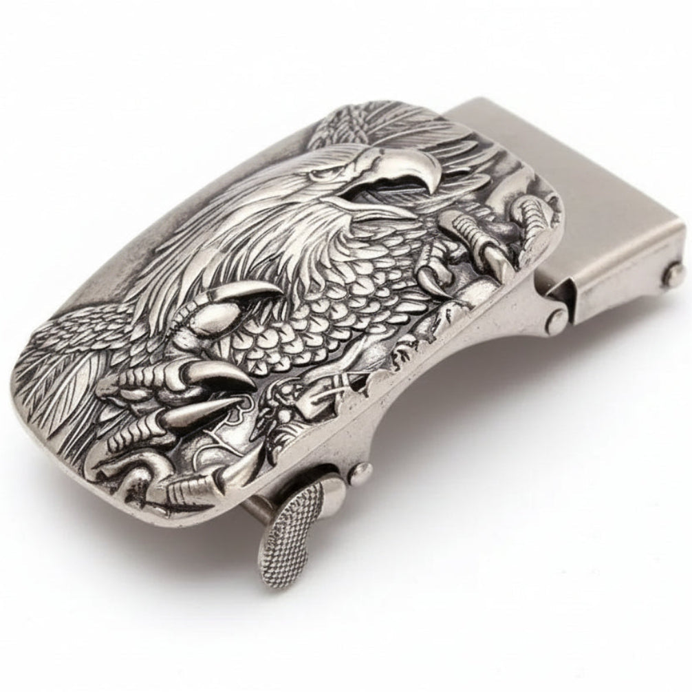 Belter Belt Kraftvoll - Automatische Gürtelschnalle für stufenlose Herrengürtel Gürtelschnalle