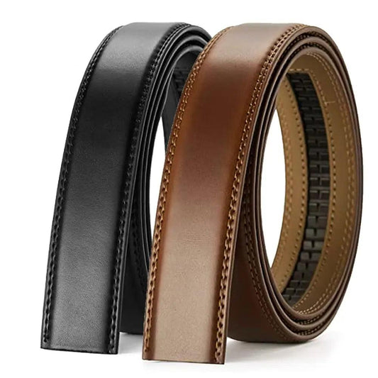 Belter Belt Belter Belt: Stufenloser Herrengürtelriemen aus Leder (Copy) Gürtel