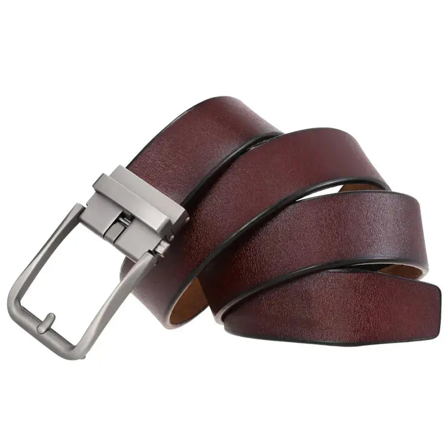 Belter Belt Belter Belt: Retro Edition - Stufenloser Herrengürtel aus Leder mit Automatik-Schnalle (Copy) Gürtel