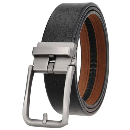 Belter Belt Belter Belt: Retro Edition - Stufenloser Herrengürtel aus Leder mit Automatik-Schnalle (Copy) Gürtel Retro-3-125cm