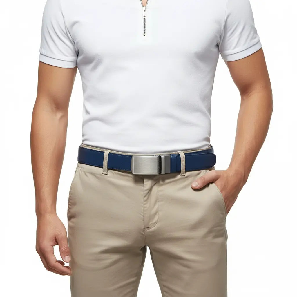 Belter Belt Belter Belt: Sport Edition - Stufenloser Herrengürtel aus Leder Gürtel