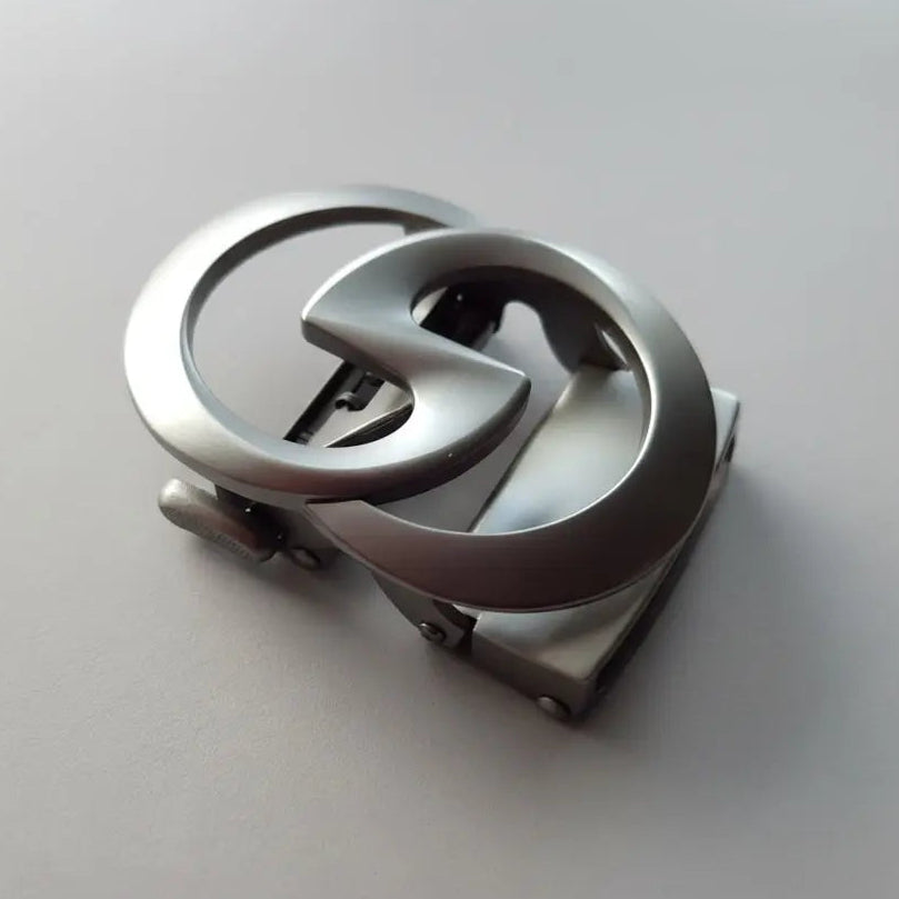Belter Belt Exklusiv - Automatische Gürtelschnalle für stufenlose Herrengürtel Gürtelschnalle