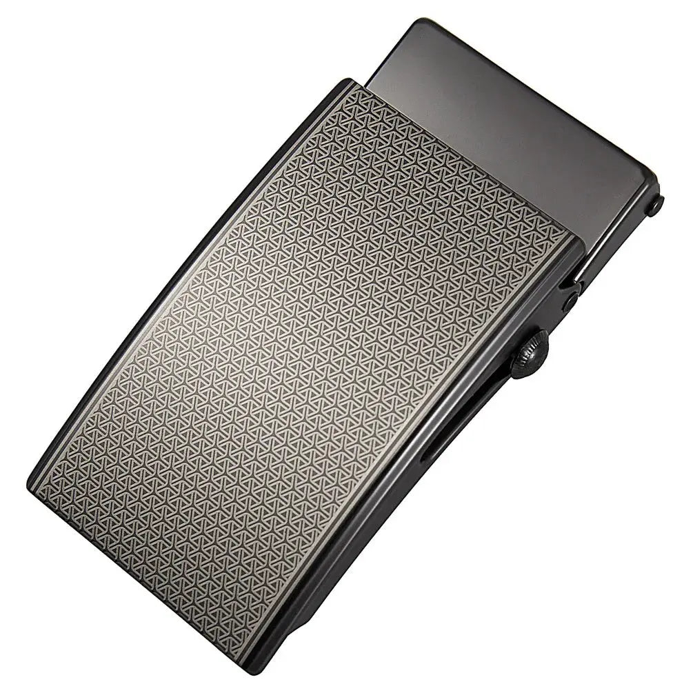 Belter Belt Labyrinth - Automatische Gürtelschnalle für stufenlose Herrengürtel Gürtelschnalle